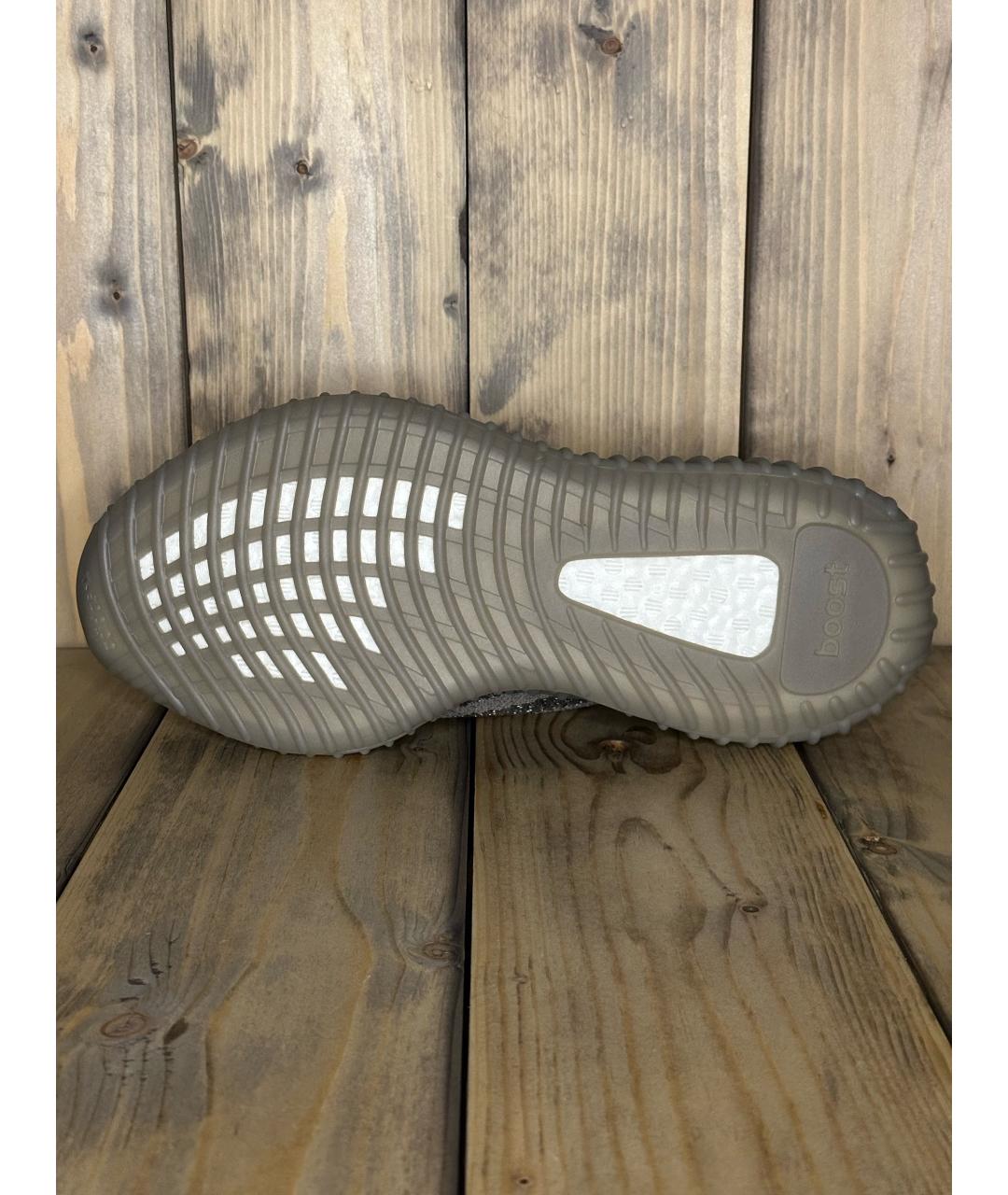 ADIDAS YEEZY Серые низкие кроссовки / кеды, фото 5