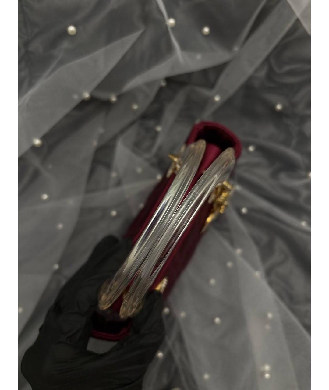 CHRISTIAN DIOR Коралловая тканевая сумка с короткими ручками, фото 8