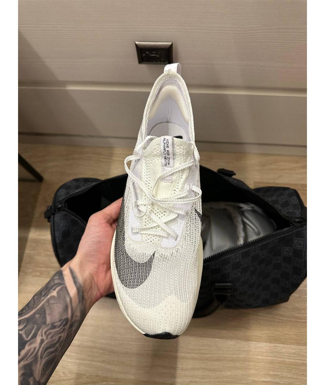 NIKE Белые низкие кроссовки / кеды, фото 4