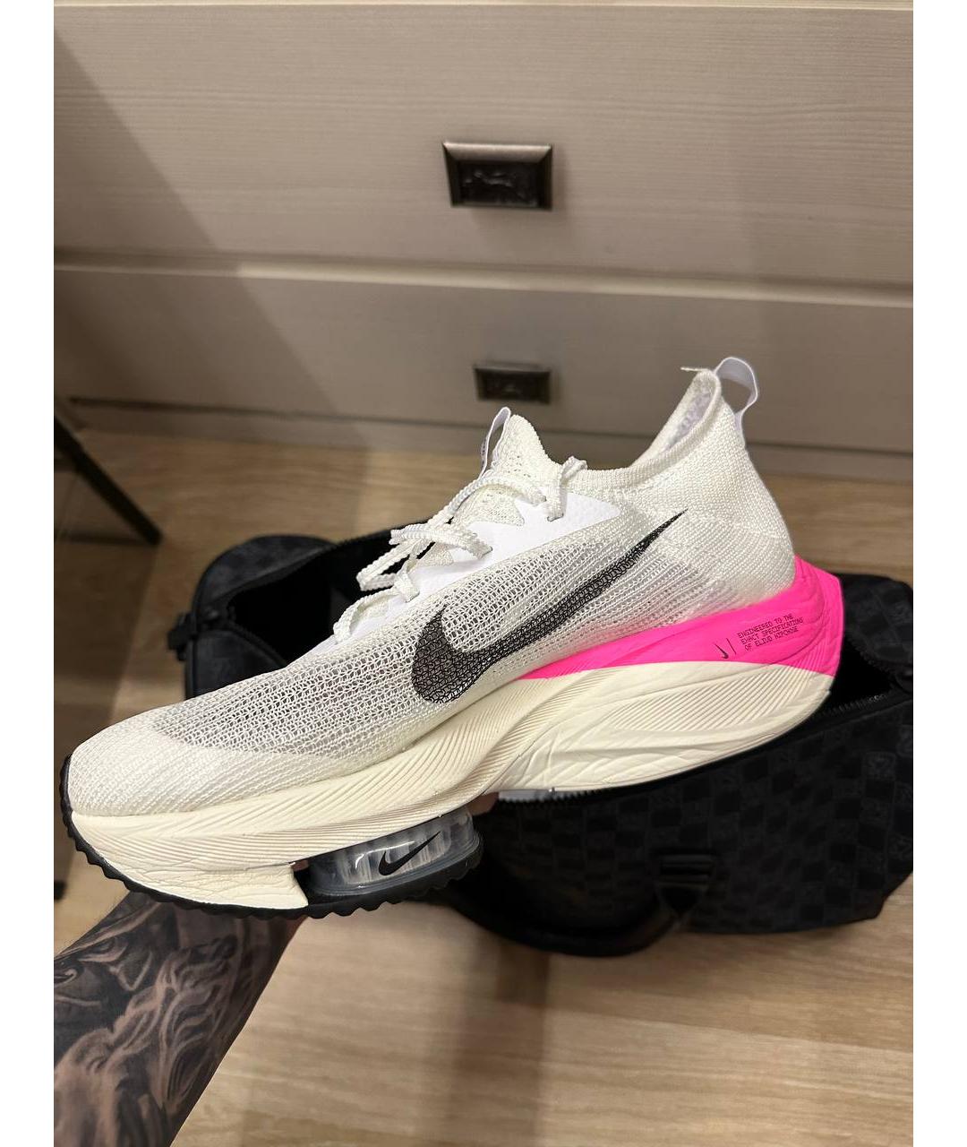 NIKE Белые низкие кроссовки / кеды, фото 2