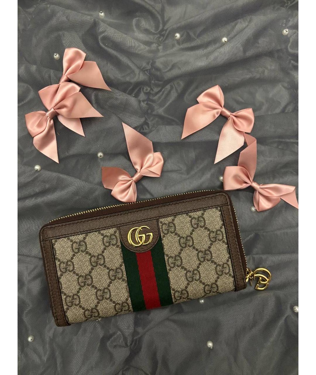 GUCCI Мульти кожаный кошелек, фото 6