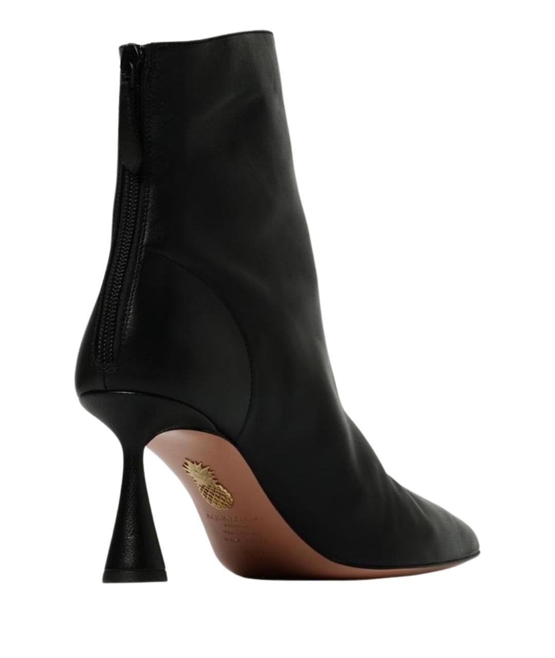 AQUAZZURA Черные ботинки, фото 3