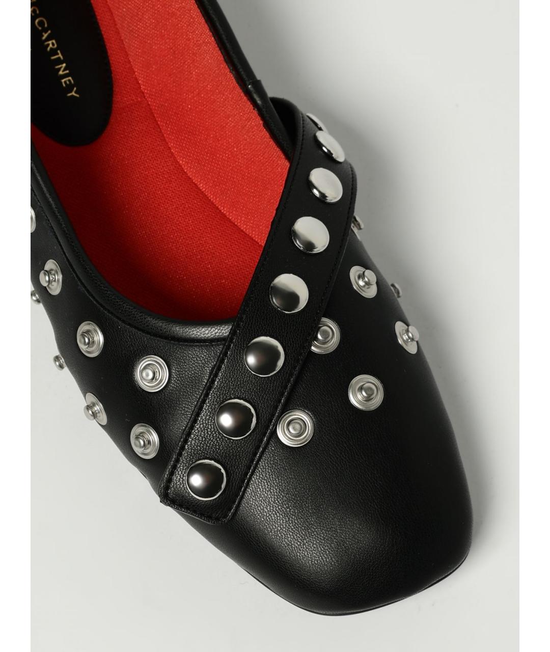 STELLA MCCARTNEY Черные балетки, фото 4