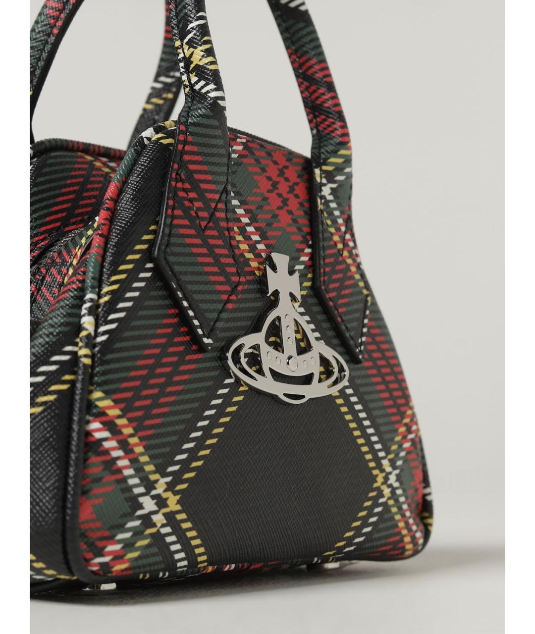 VIVIENNE WESTWOOD Мульти синтетическая сумка с короткими ручками, фото 4