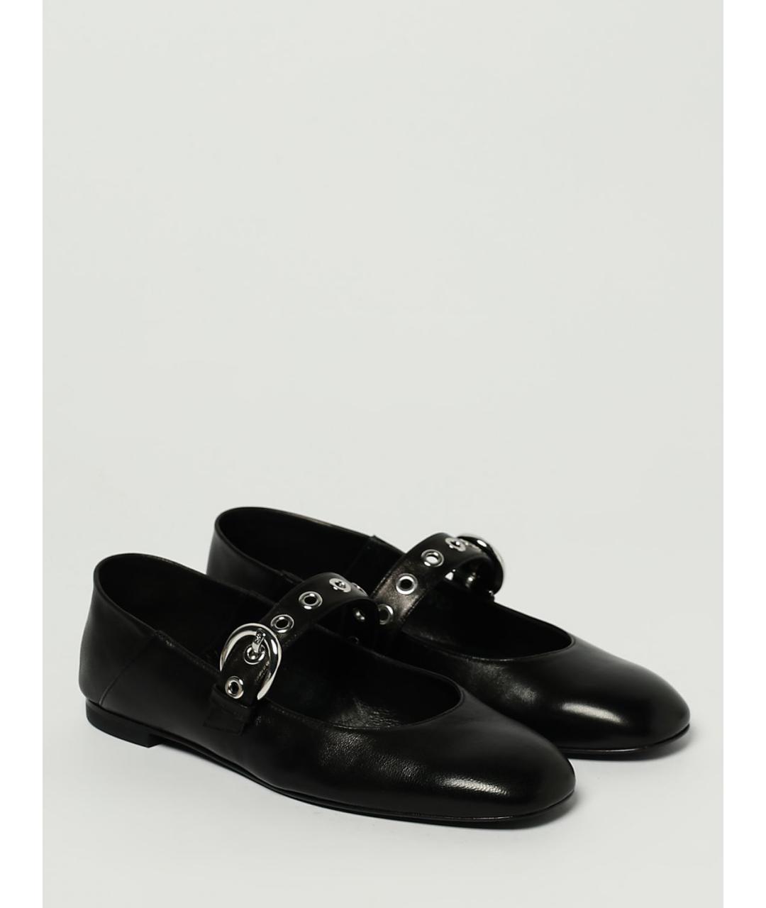 STUART WEITZMAN Черные балетки, фото 2