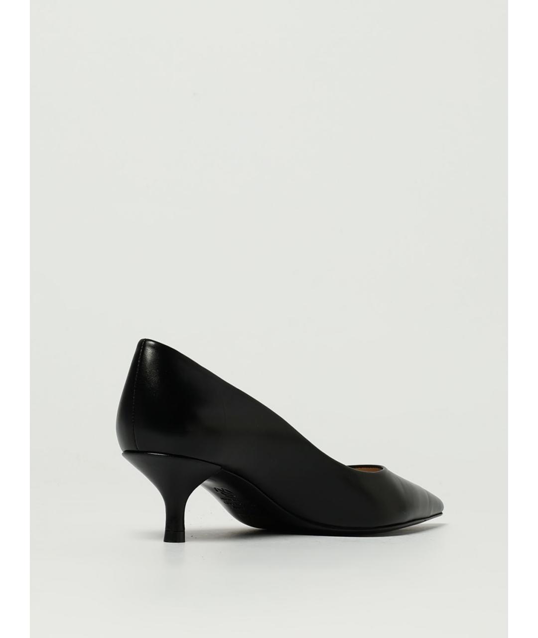 STUART WEITZMAN Черные кожаные туфли, фото 3