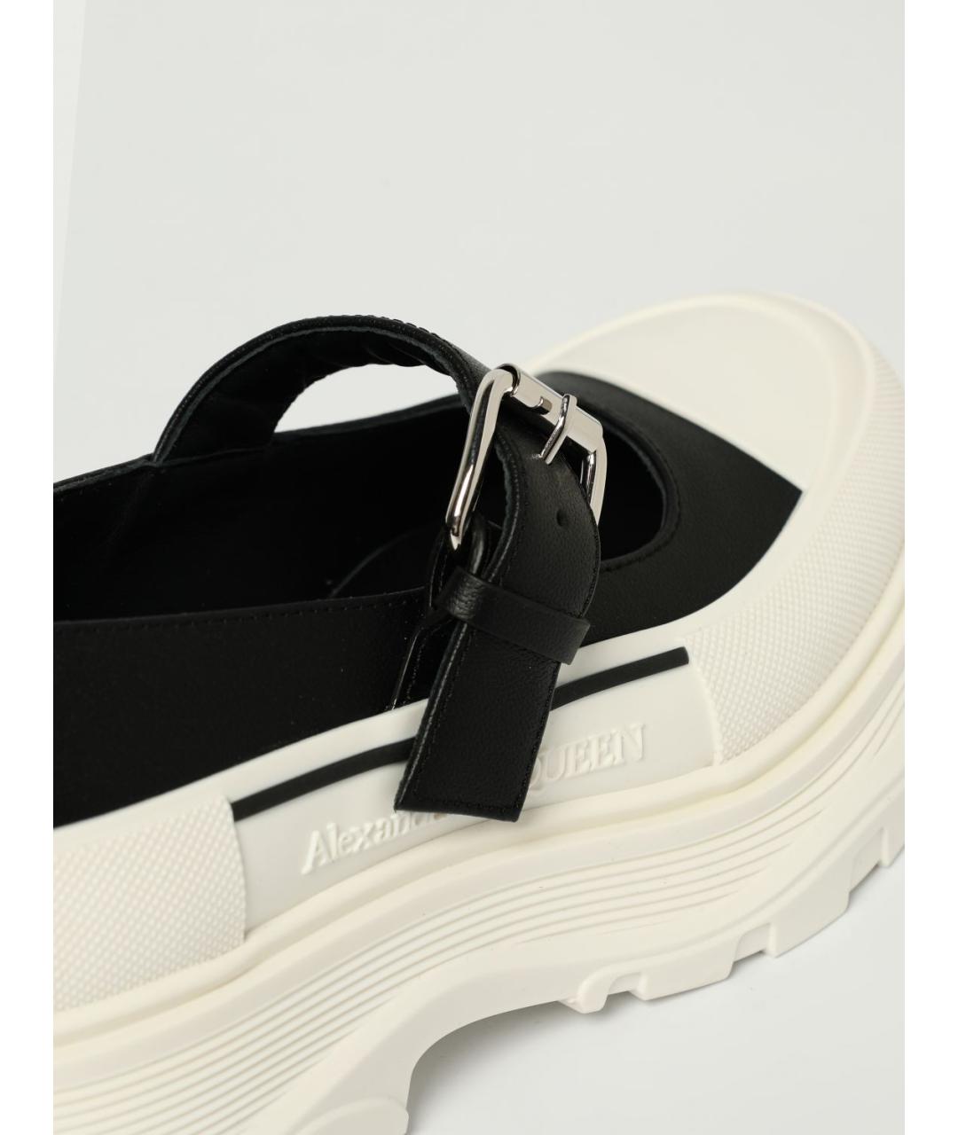 ALEXANDER MCQUEEN Черные кеды, фото 4