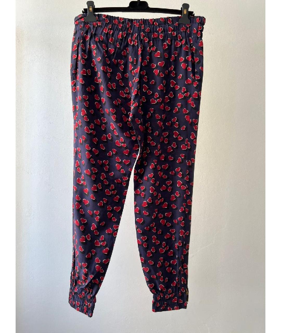 GUCCI Бордовый шелковый костюм с брюками, фото 2