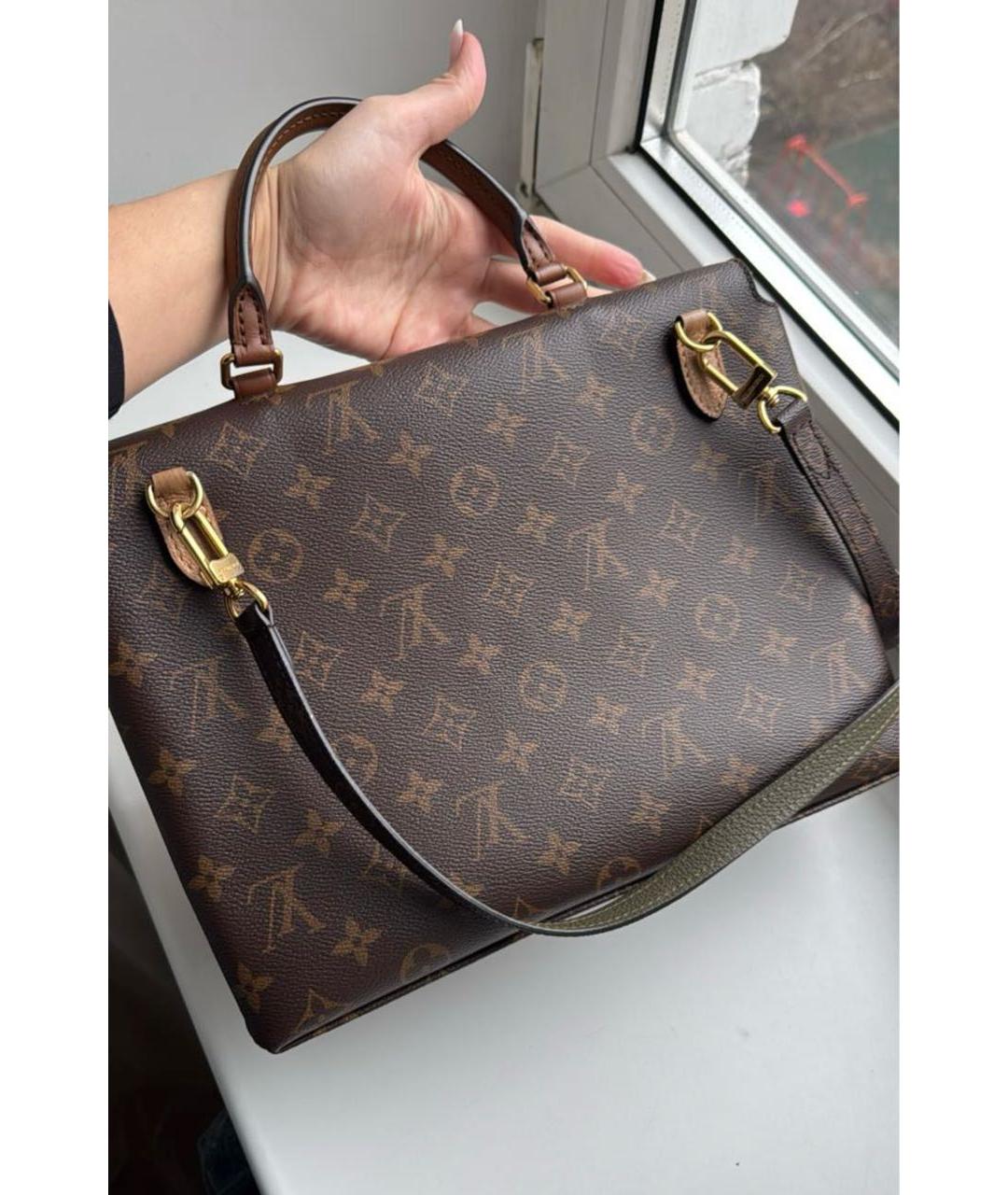 LOUIS VUITTON Коричневая сумка через плечо, фото 3