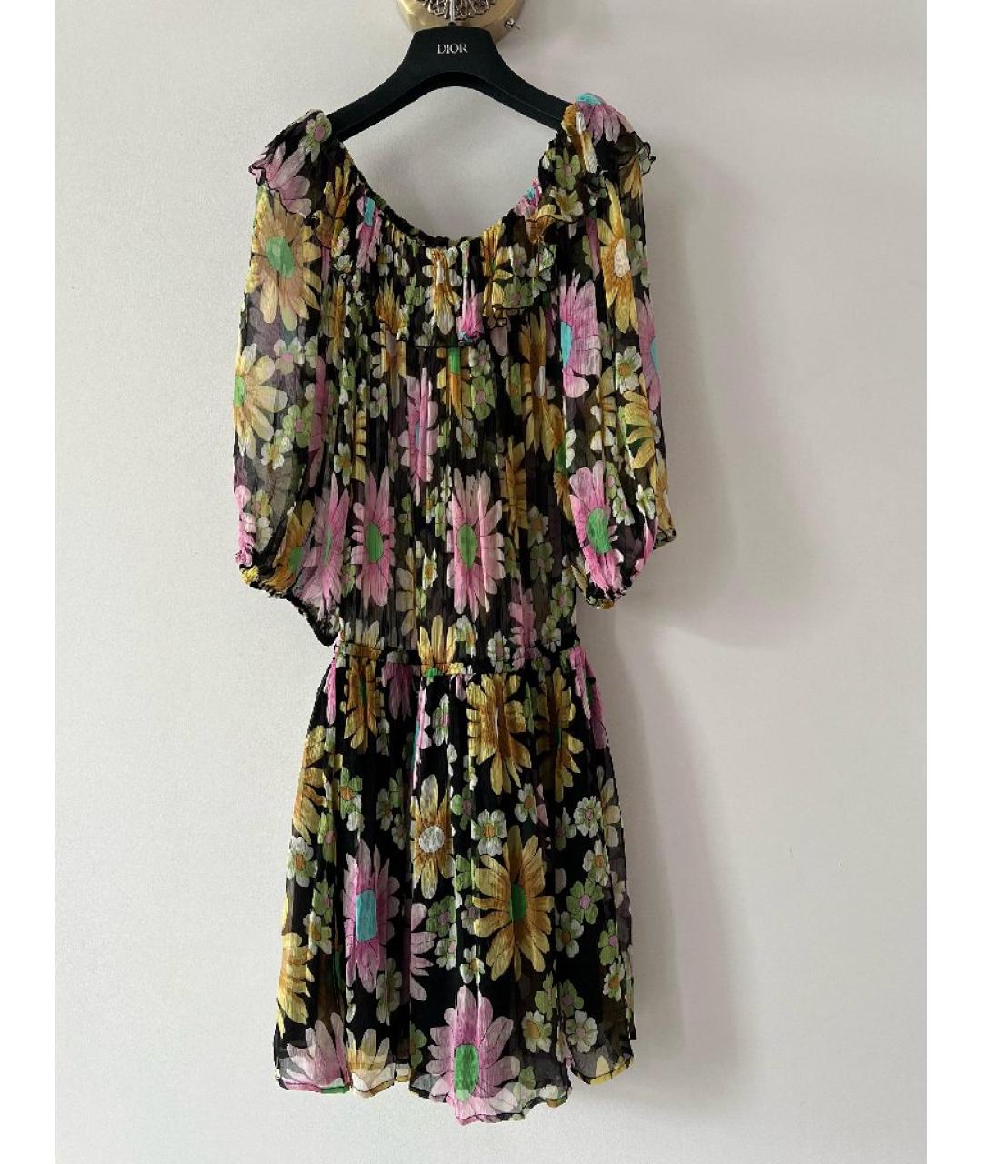 BLUMARINE Черное хлопковое платье, фото 9