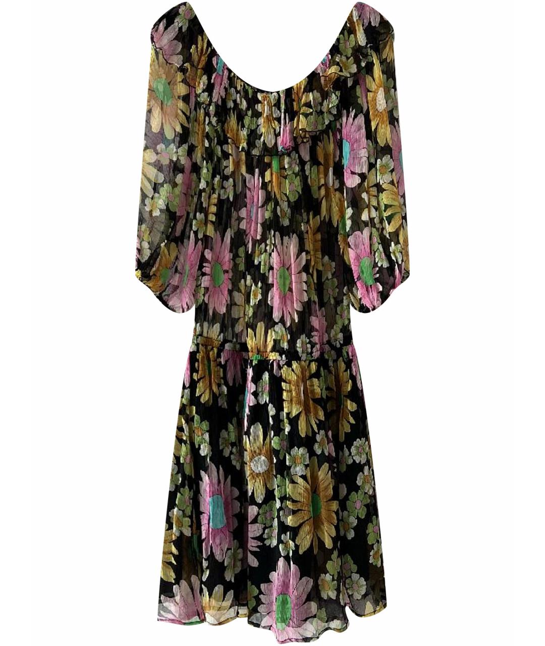 BLUMARINE Черное хлопковое платье, фото 1