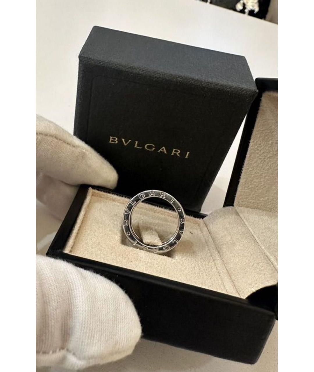 BVLGARI Белое кольцо из белого золота, фото 2