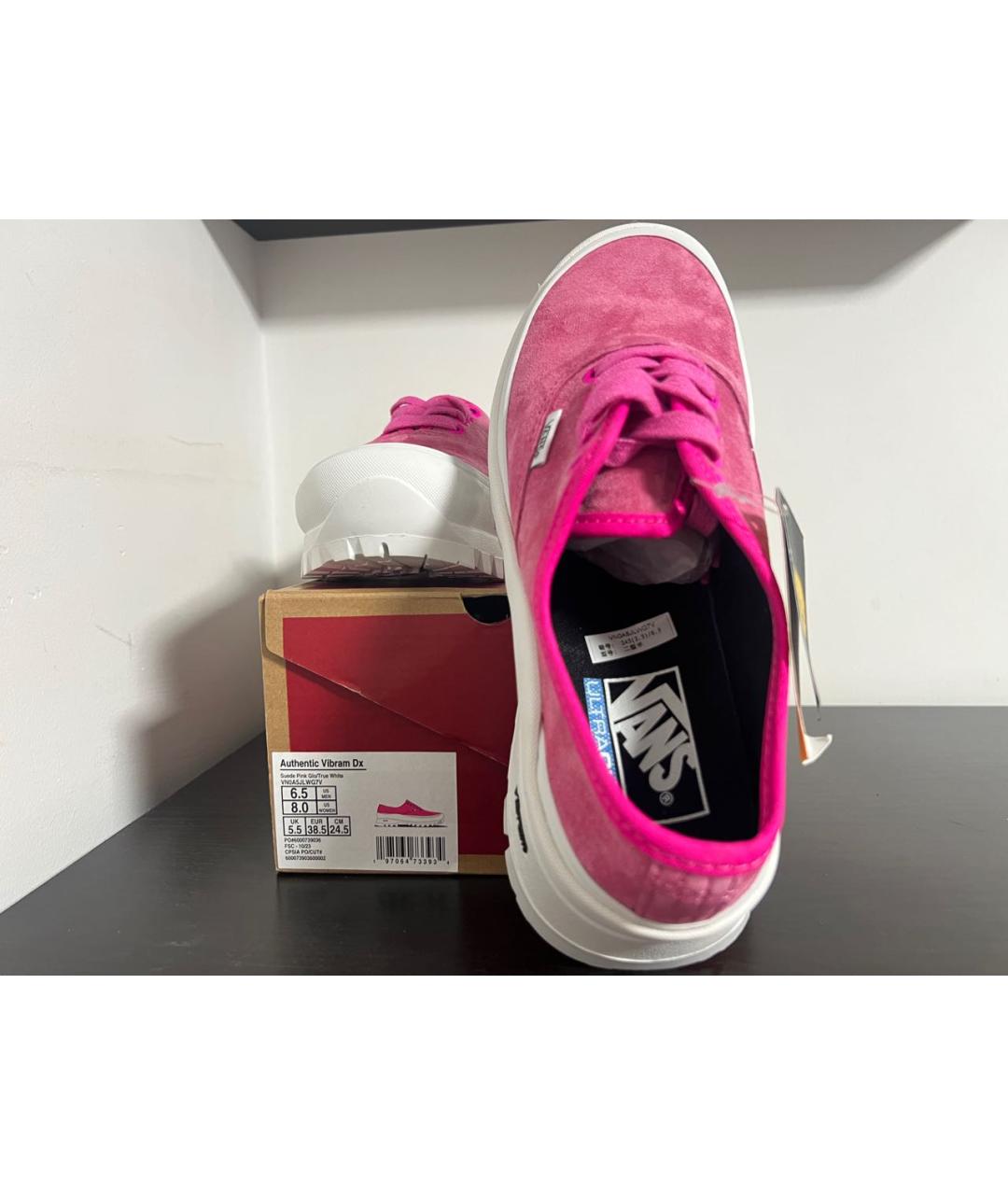 VANS Розовые замшевые кеды, фото 4