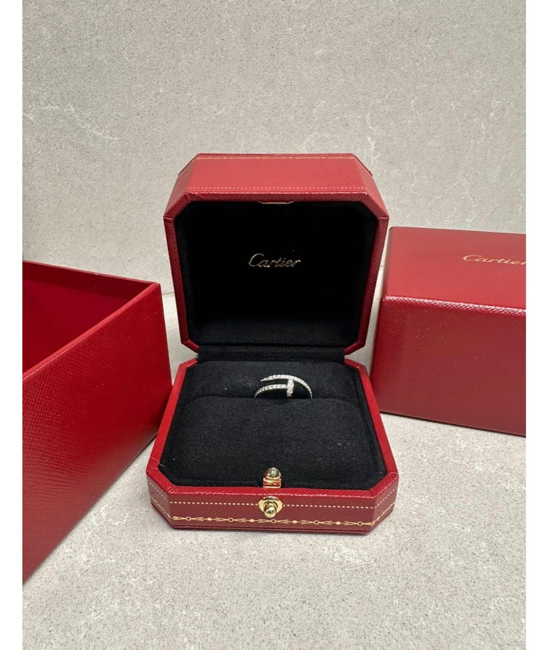 CARTIER Серебряное кольцо из белого золота, фото 3
