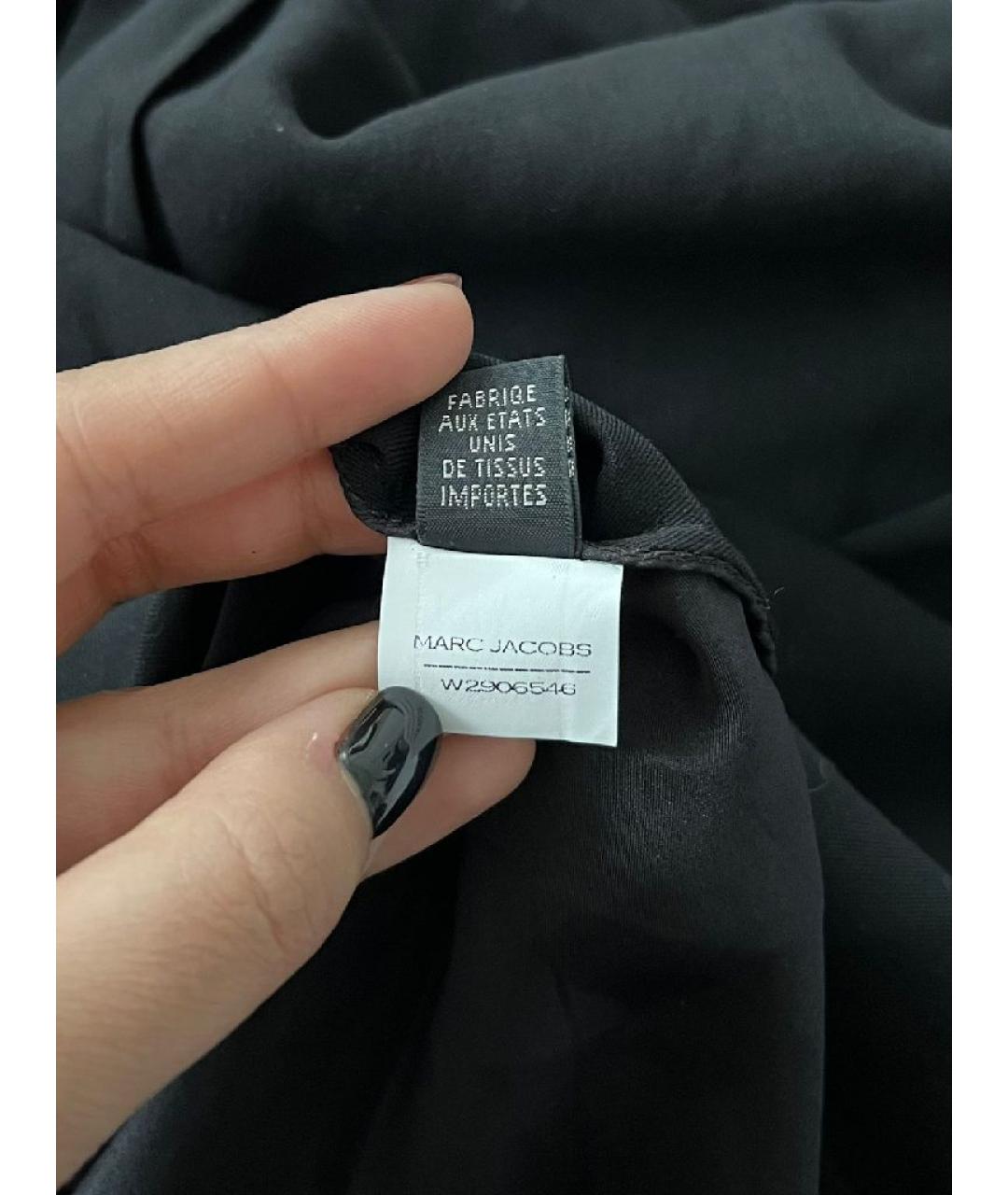 MARC JACOBS Черная шерстяная блузы, фото 8