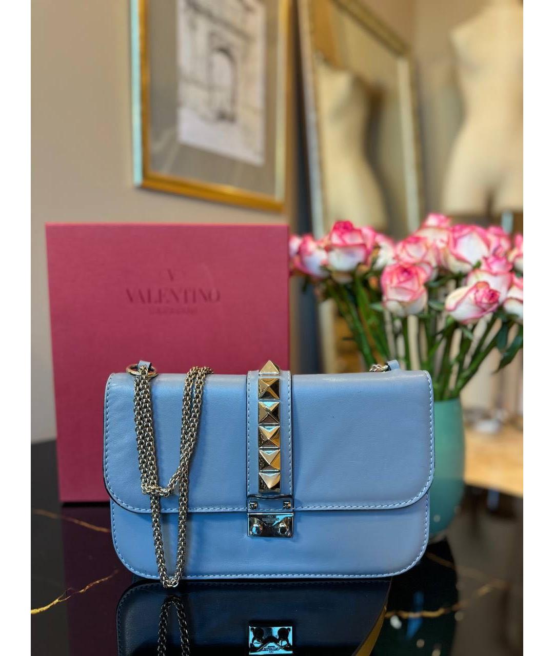 VALENTINO Кожаная сумка через плечо, фото 9
