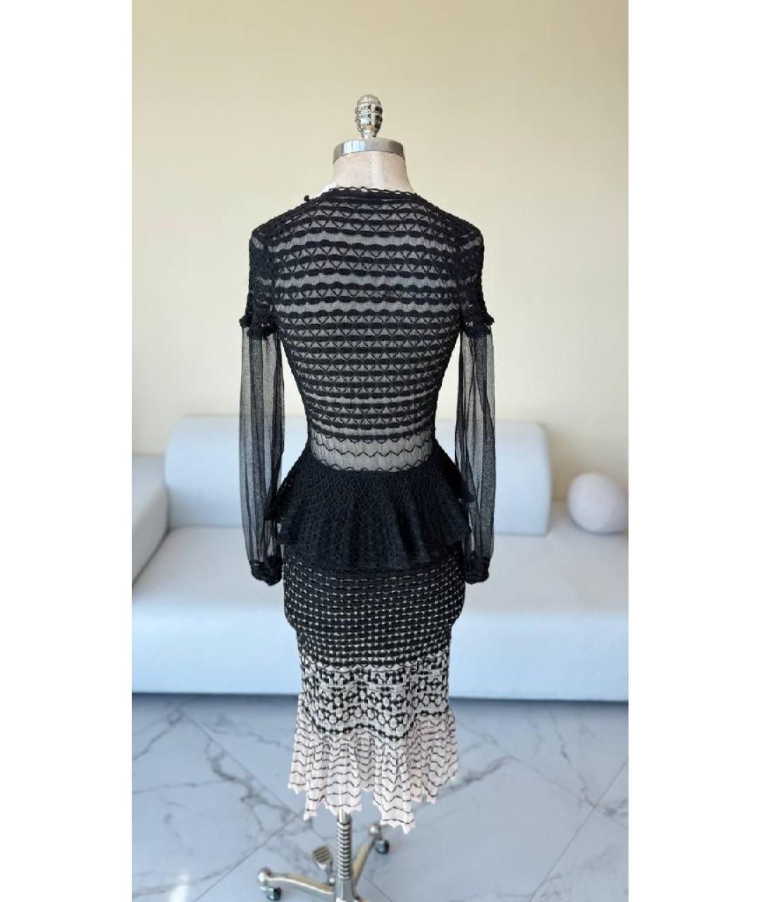 ALEXANDER MCQUEEN Полиамидовое вечернее платье, фото 3