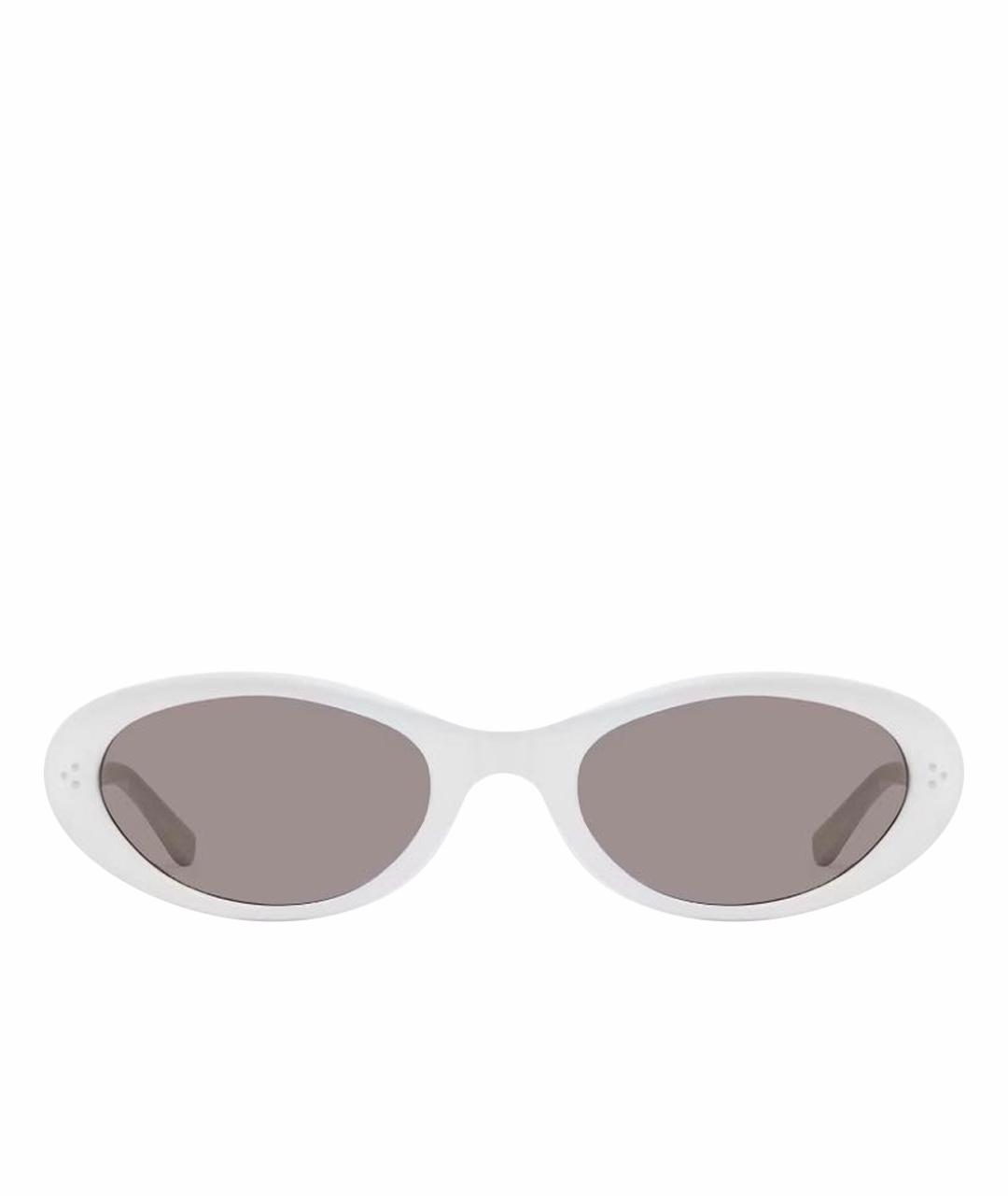 GENTLE MONSTER Белые пластиковые солнцезащитные очки, фото 1