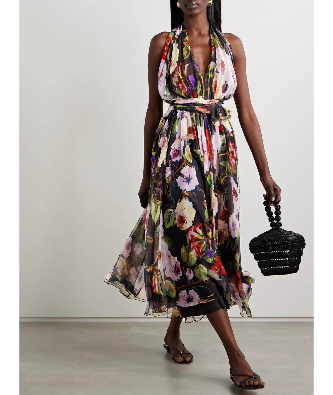 DOLCE&GABBANA Мульти сарафан, фото 2