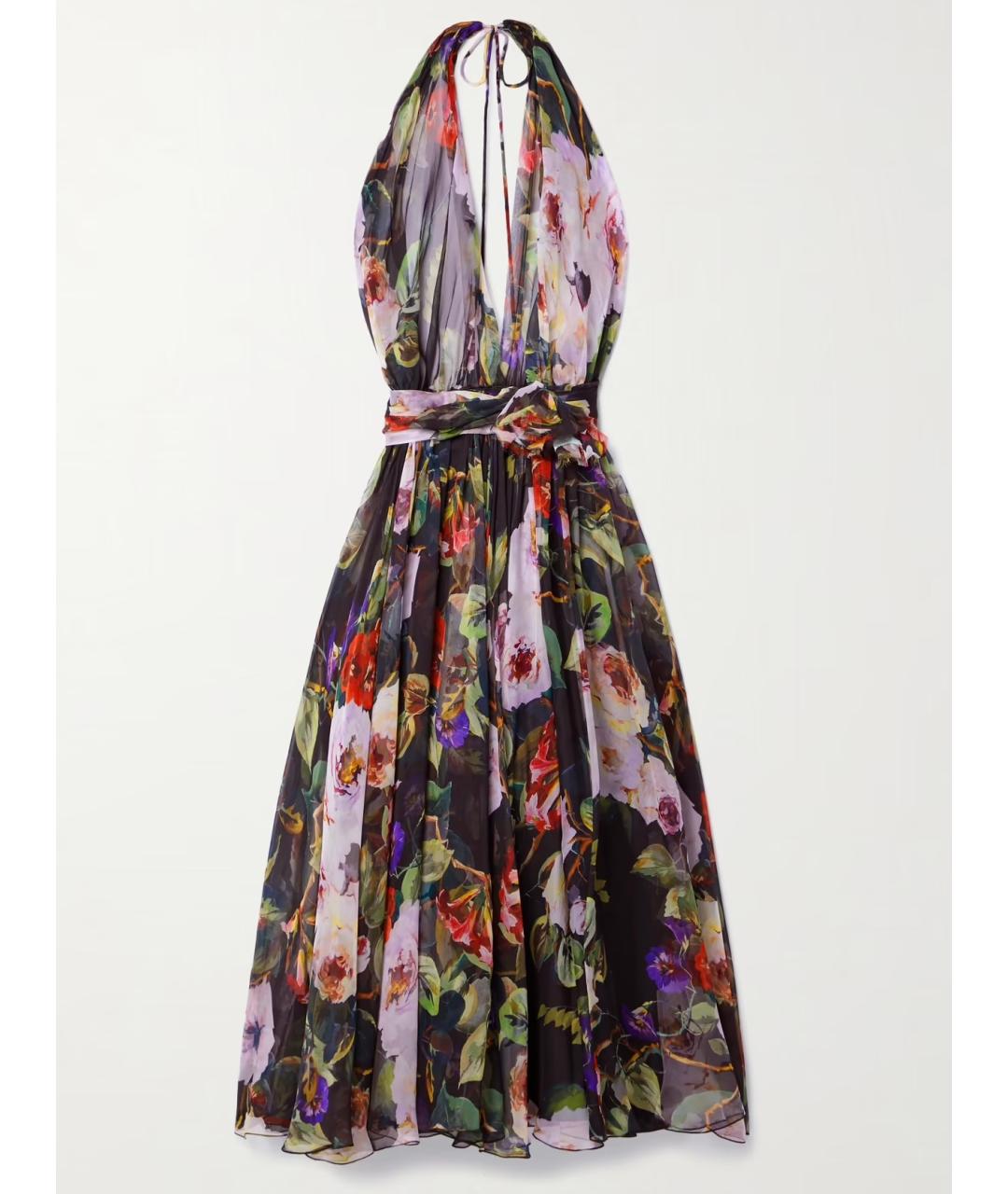 DOLCE&GABBANA Мульти сарафан, фото 5