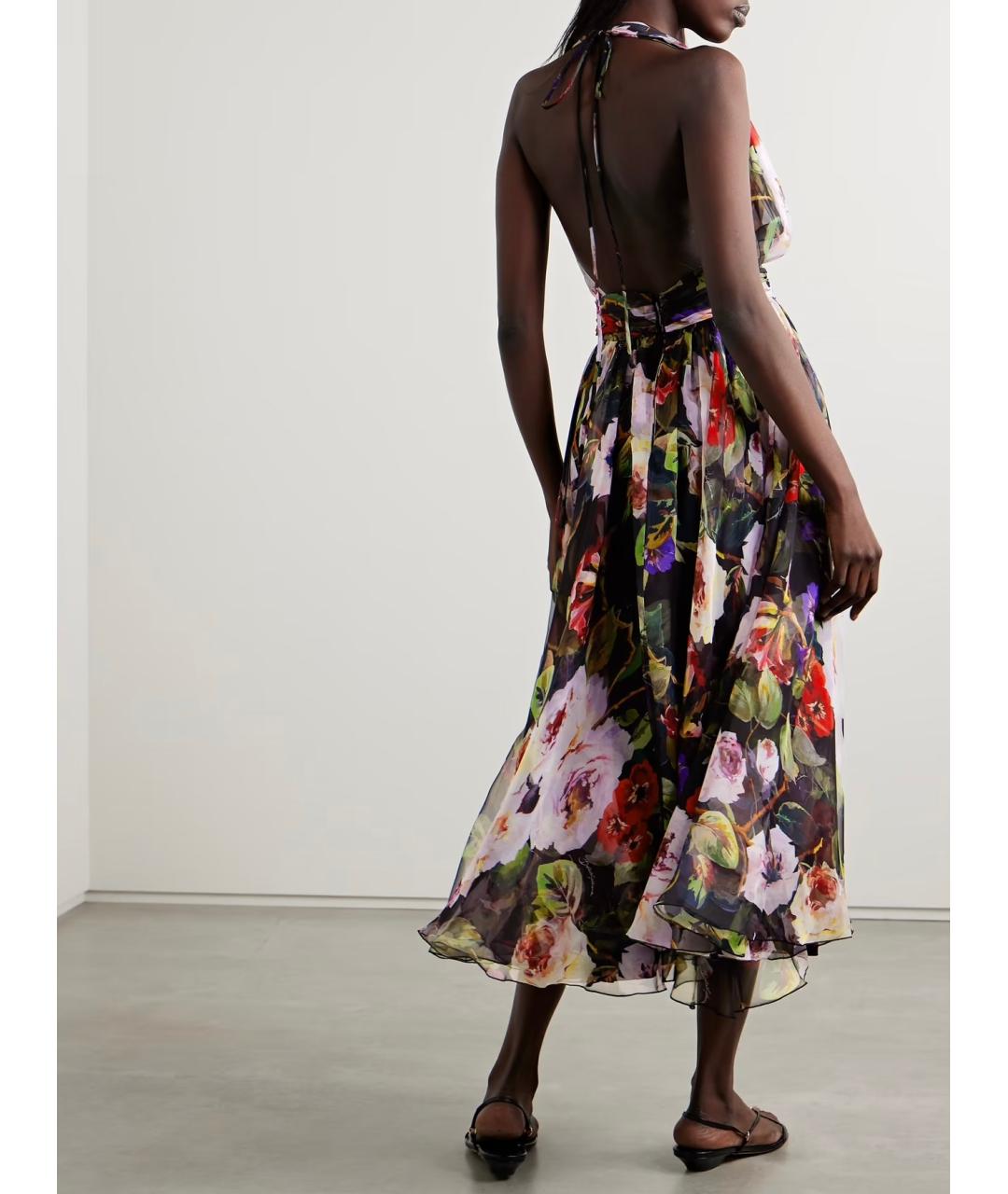 DOLCE&GABBANA Мульти сарафан, фото 3