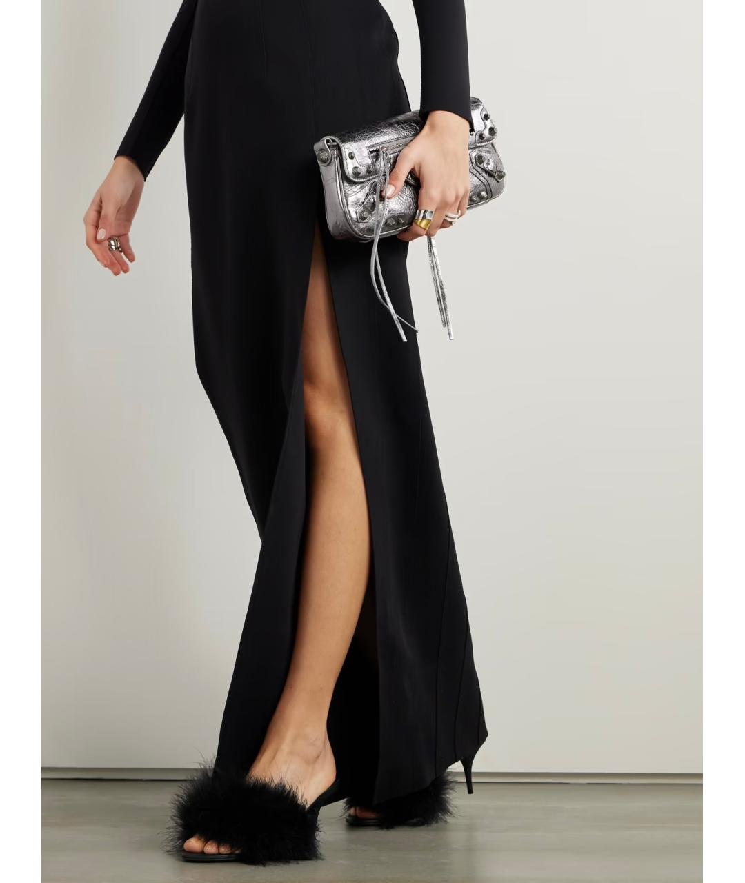 BALENCIAGA Черные мюли, фото 5