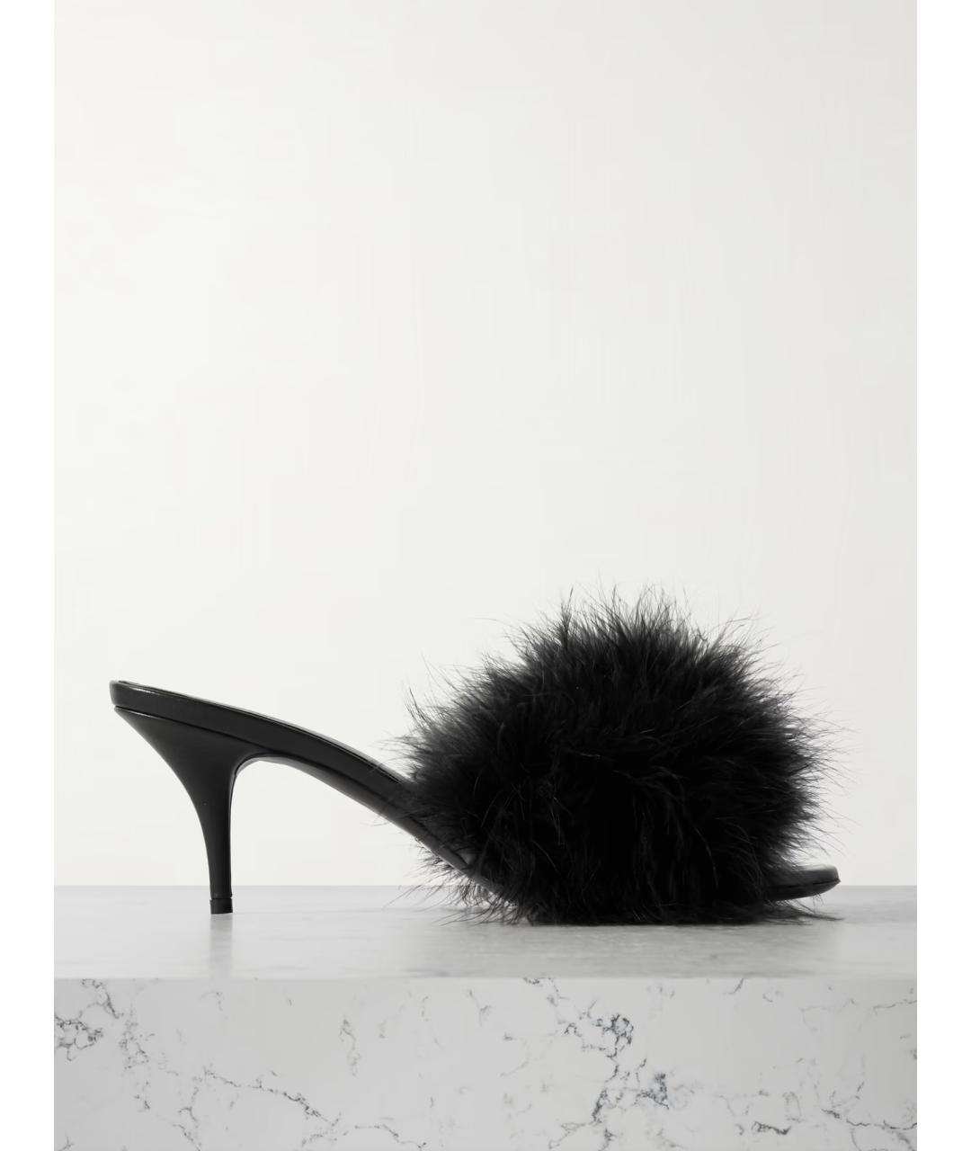 BALENCIAGA Черные мюли, фото 6