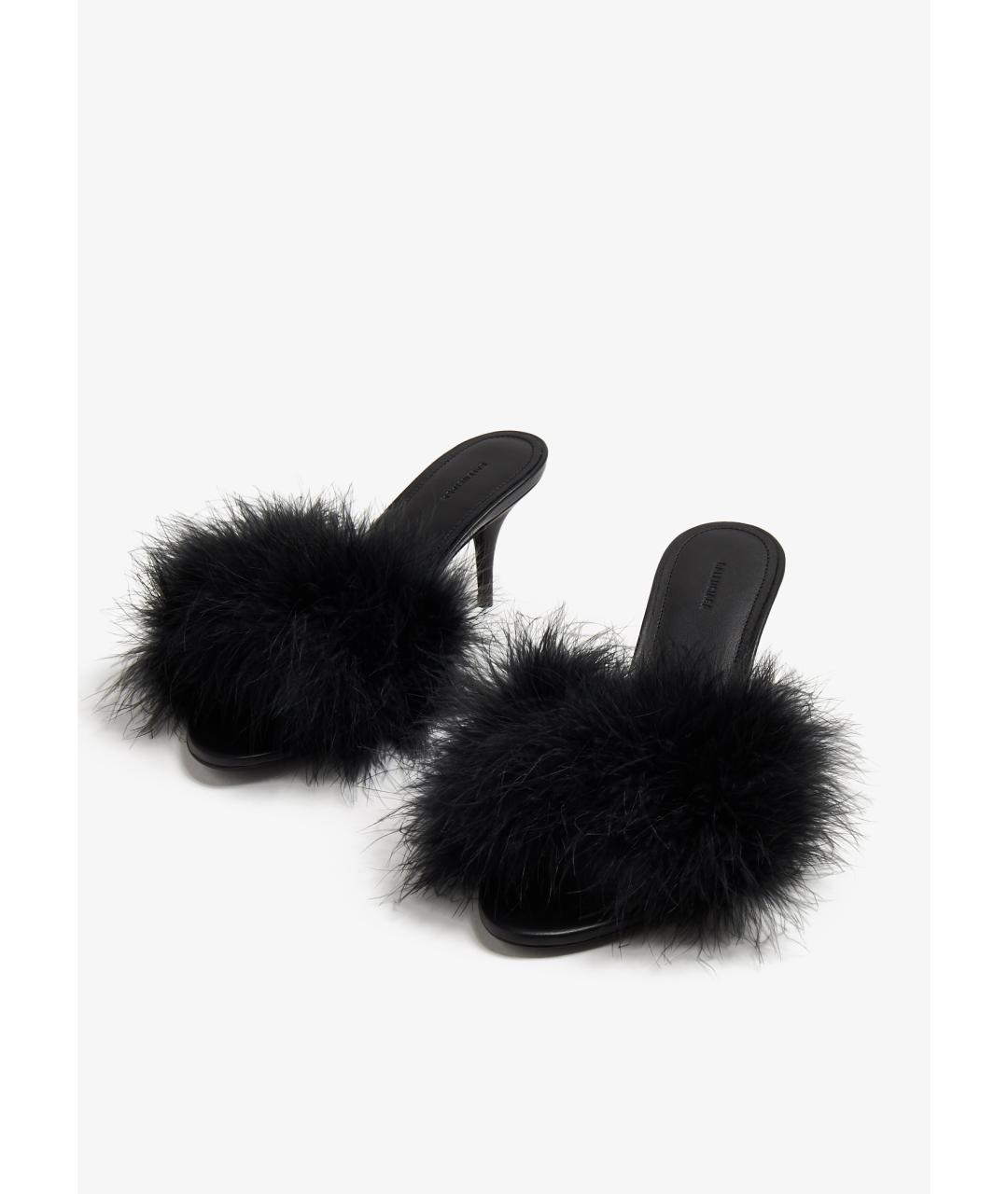 BALENCIAGA Черные мюли, фото 2