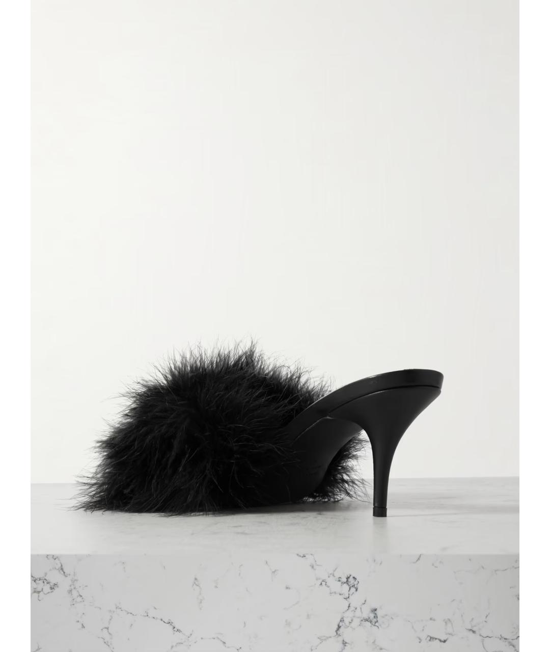 BALENCIAGA Черные мюли, фото 7