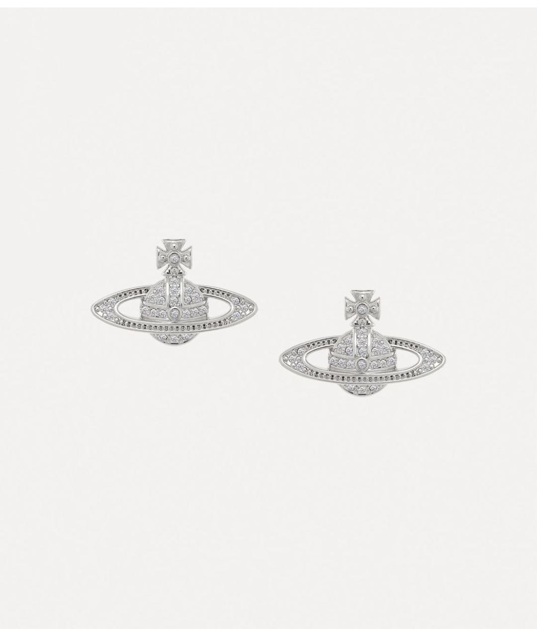 VIVIENNE WESTWOOD Серебряные латунные серьги, фото 7