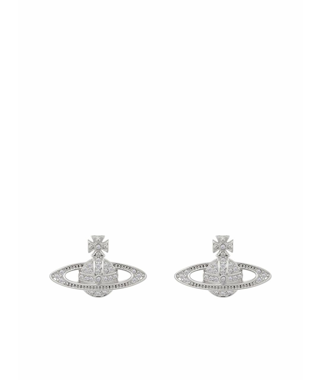 VIVIENNE WESTWOOD Серебряные латунные серьги, фото 1