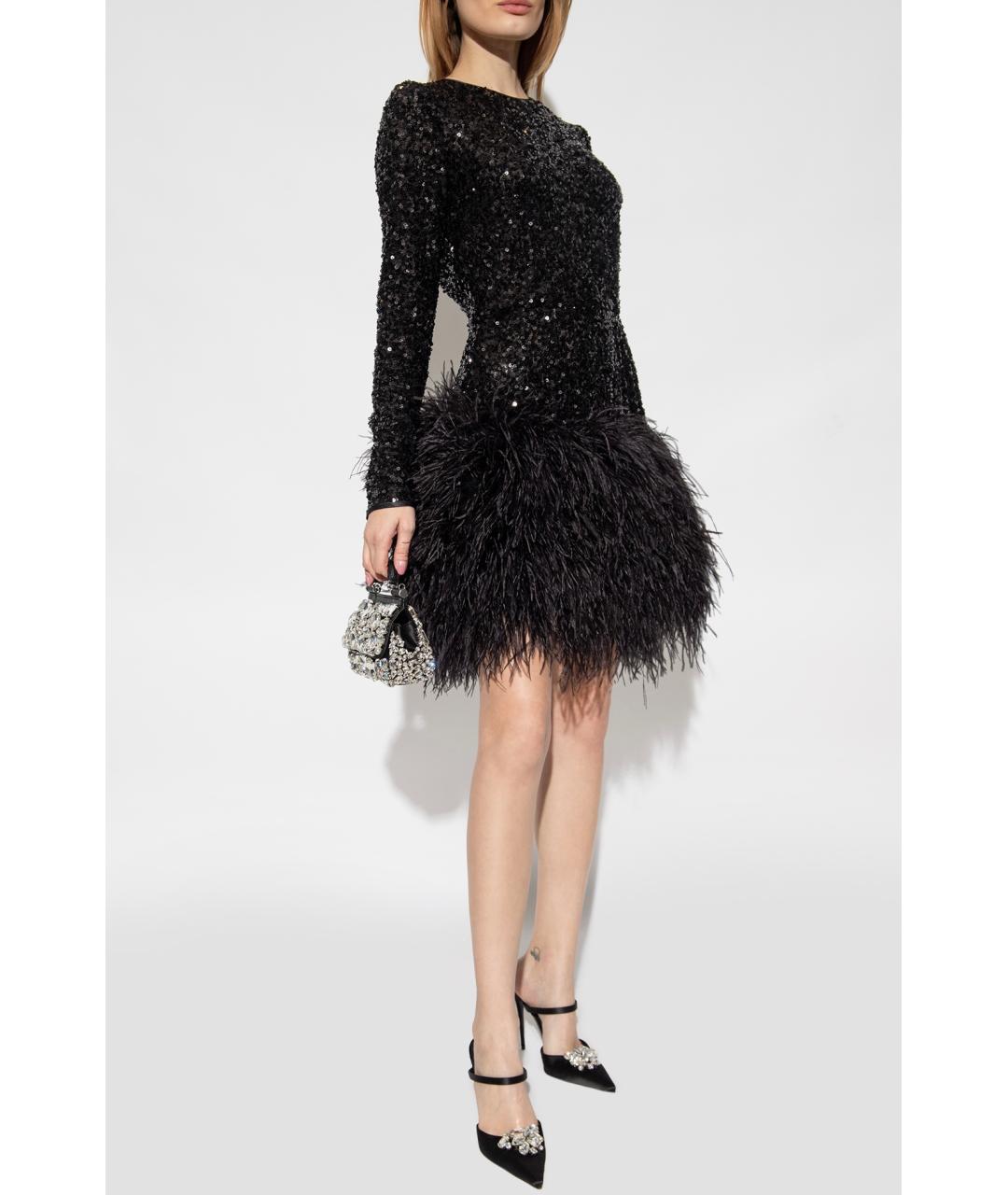 DOLCE&GABBANA Черное коктейльное платье, фото 5