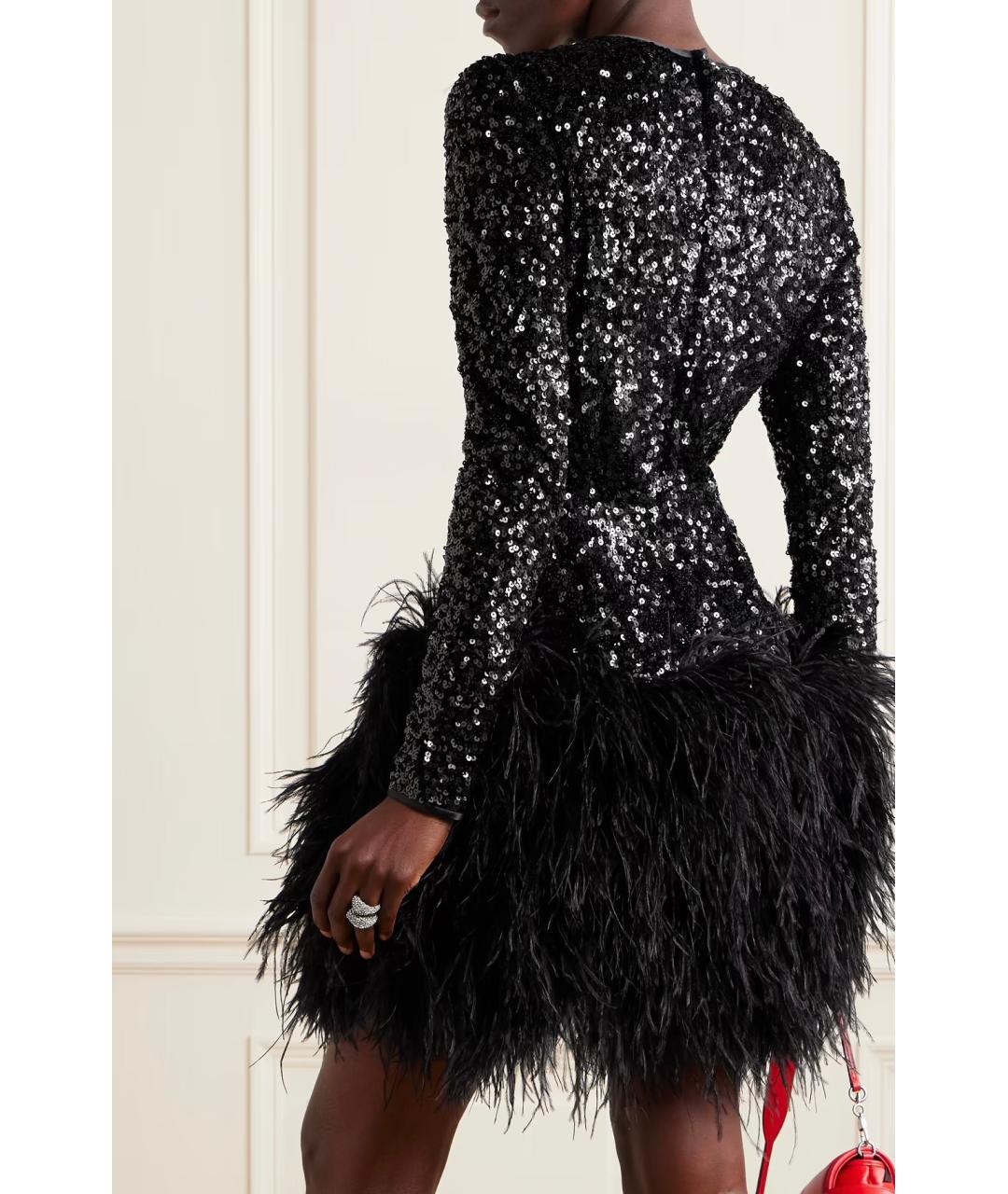 DOLCE&GABBANA Черное коктейльное платье, фото 3