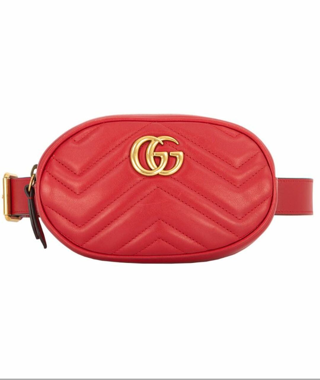 GUCCI Красная кожаная сумка тоут, фото 9