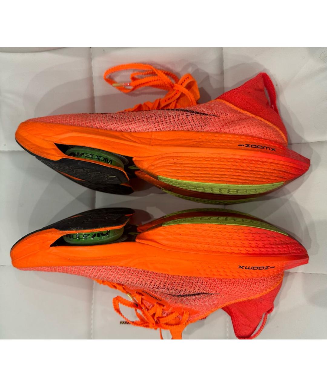 NIKE Оранжевое высокие кроссовки / кеды, фото 8