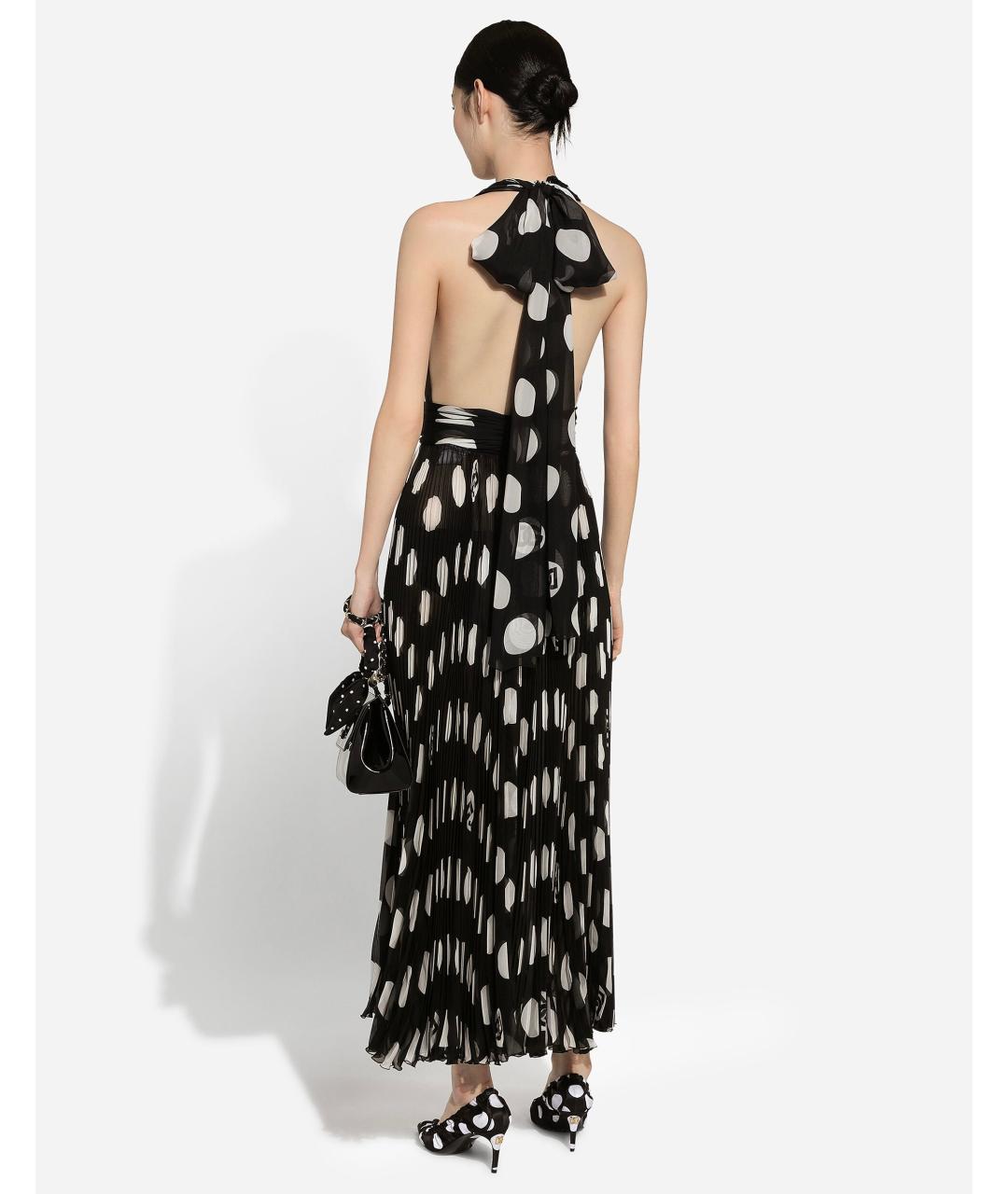 DOLCE&GABBANA Мульти коктейльное платье, фото 6