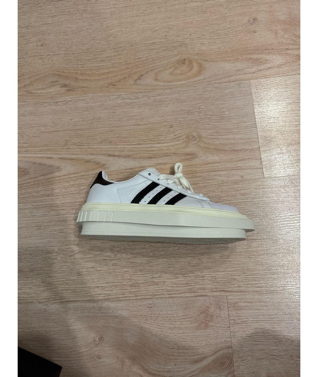 ADIDAS BY STELLA MCCARTNEY Белые кожаные кроссовки, фото 5