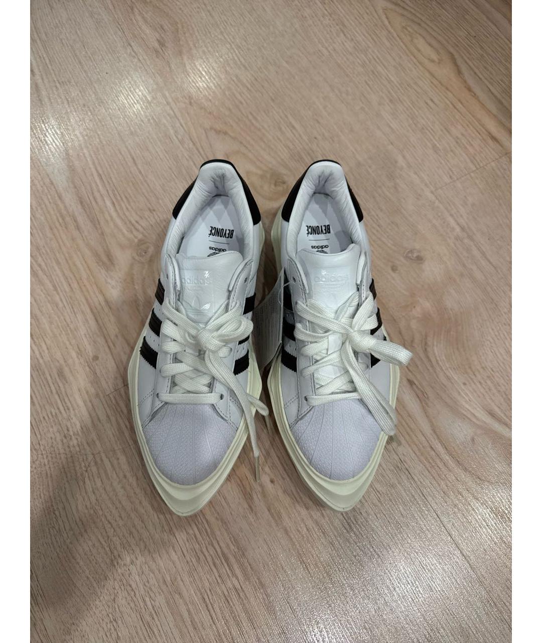 ADIDAS BY STELLA MCCARTNEY Белые кожаные кроссовки, фото 3