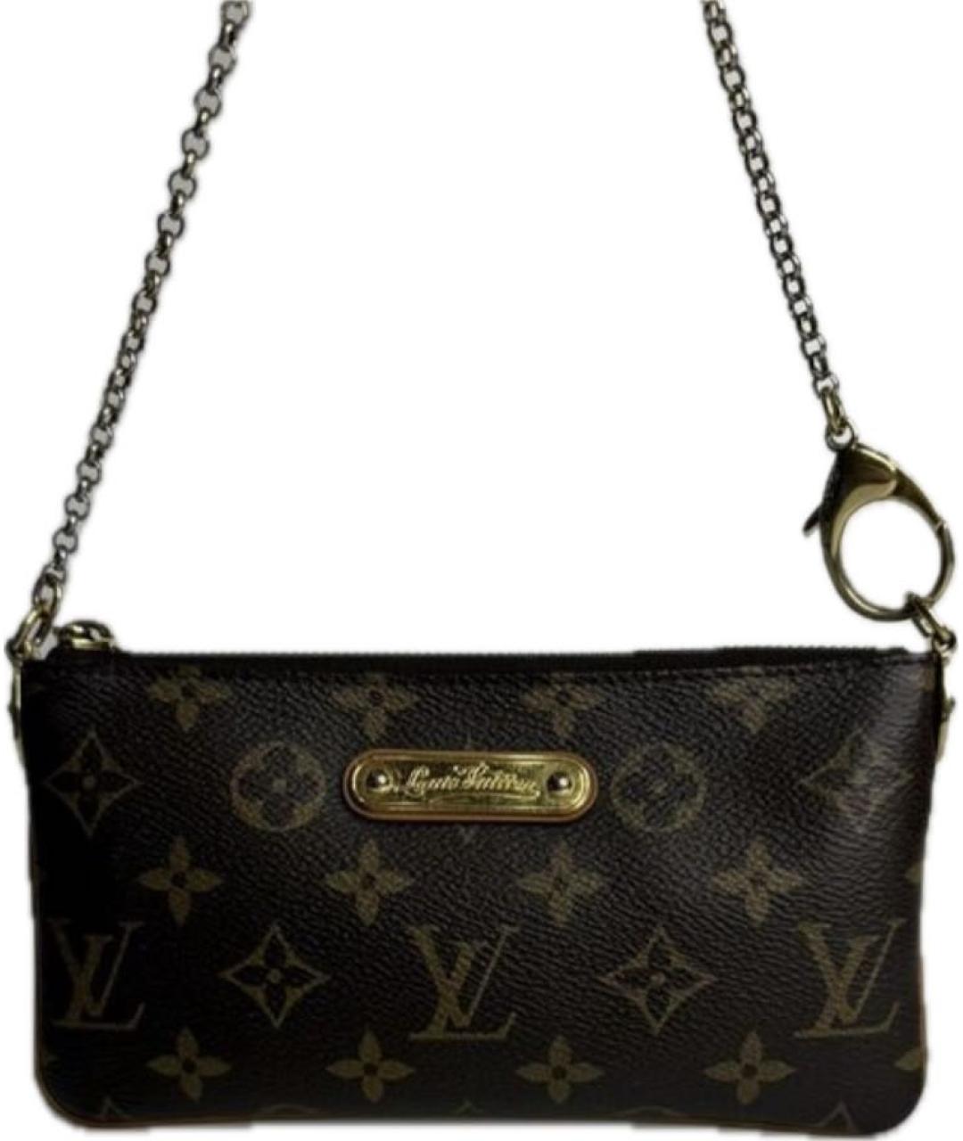 LOUIS VUITTON Кожаная сумка через плечо, фото 9