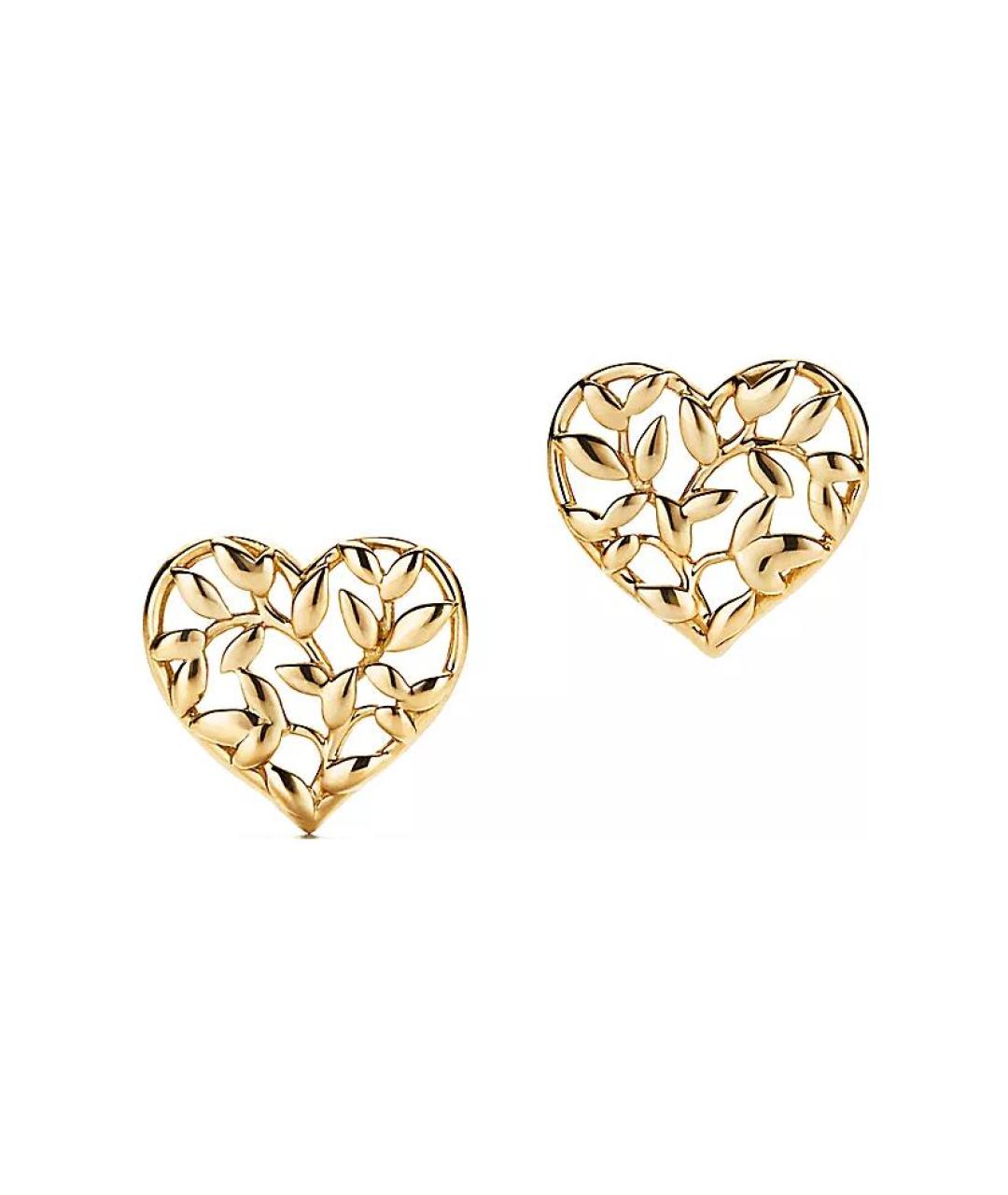 TIFFANY&CO Золотые серьги из желтого золота, фото 4