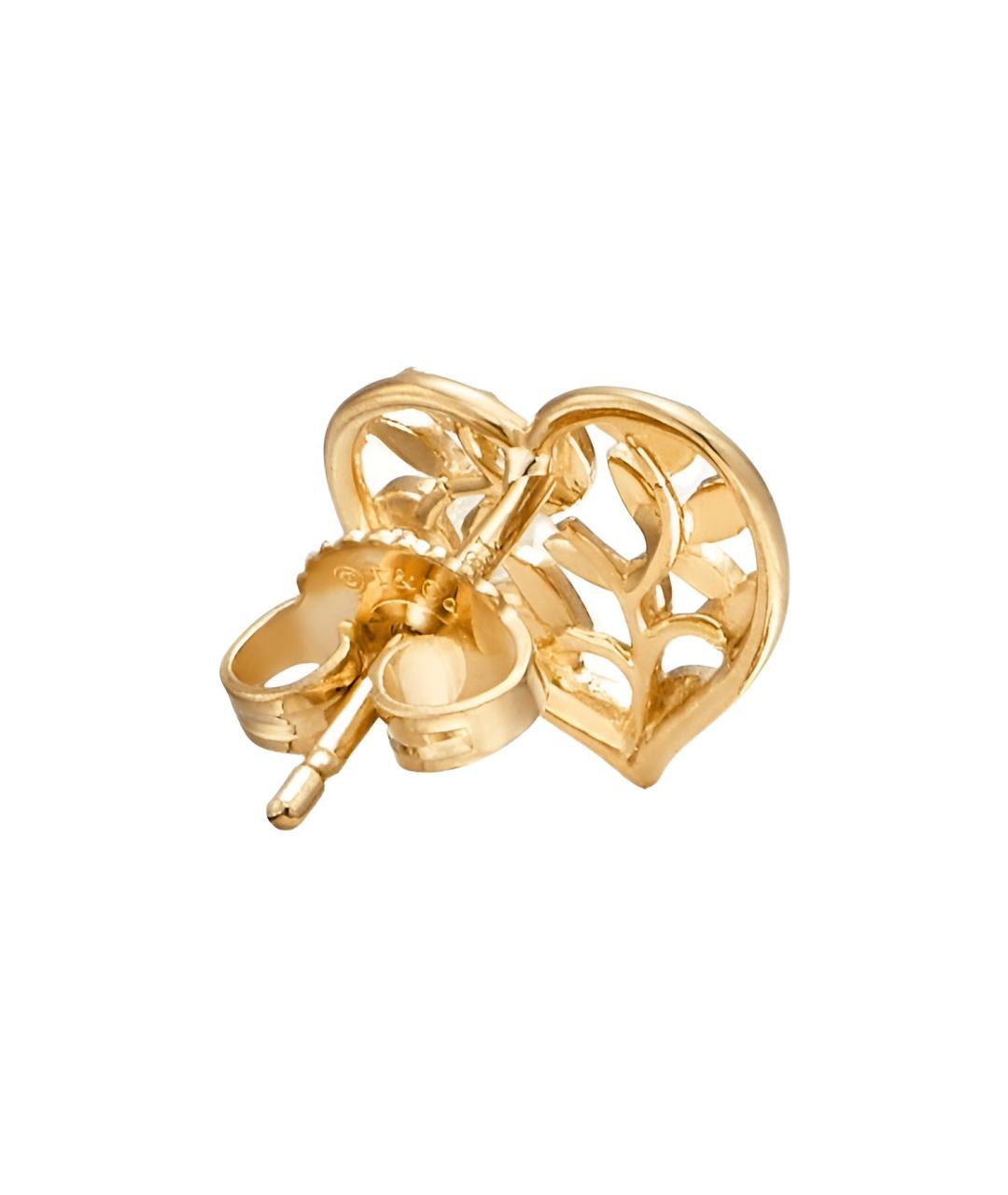 TIFFANY&CO Золотые серьги из желтого золота, фото 2