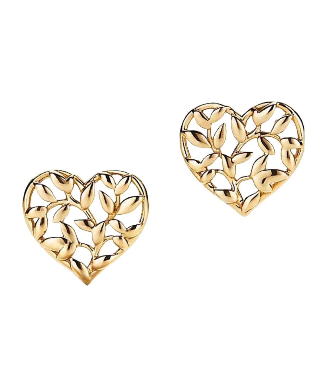 TIFFANY&CO Золотые серьги из желтого золота, фото 1