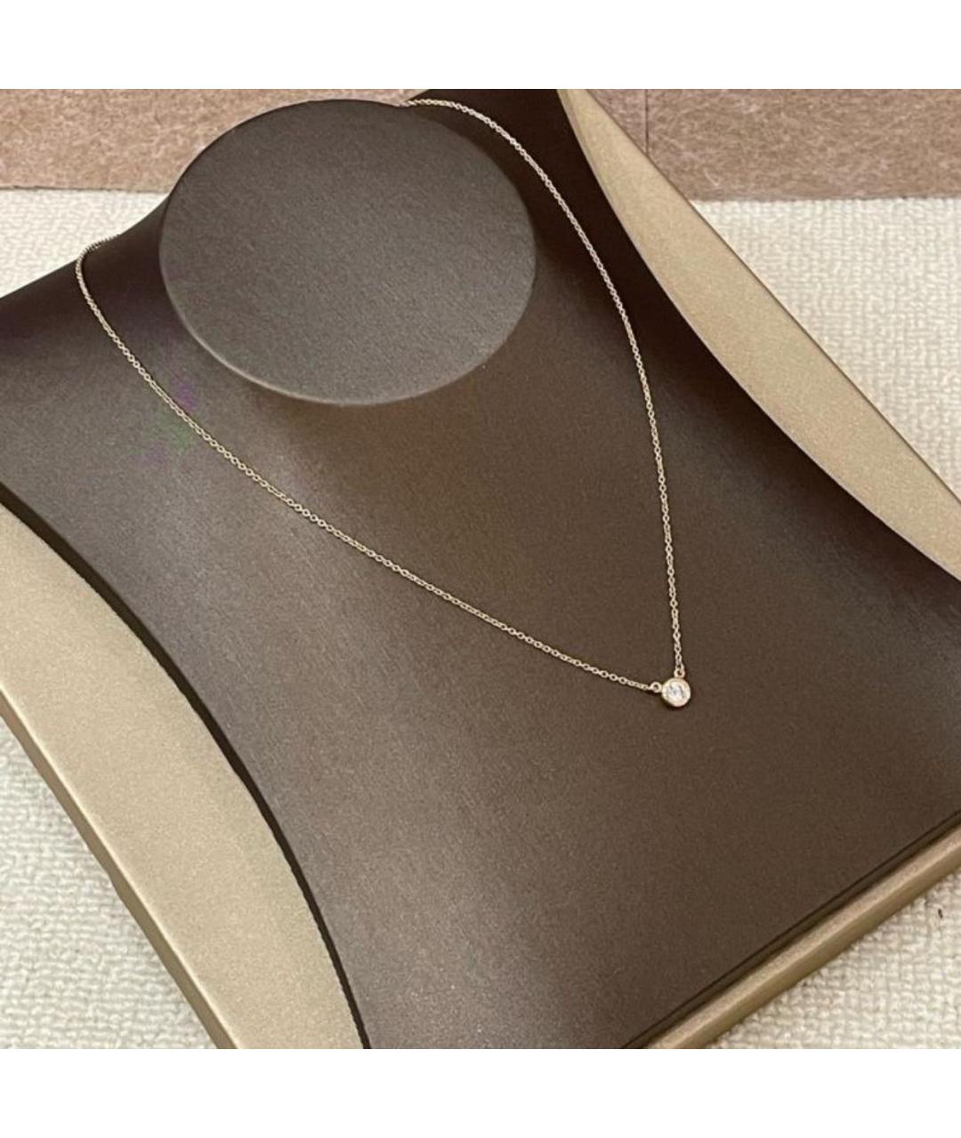TIFFANY&CO Золотая подвеска из желтого золота, фото 5