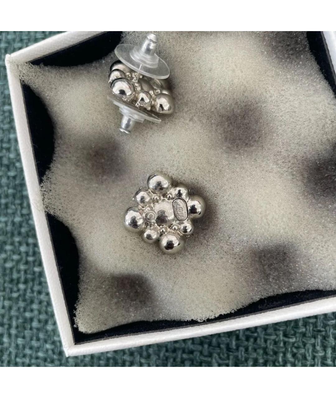 CHANEL Серебряные серьги, фото 6