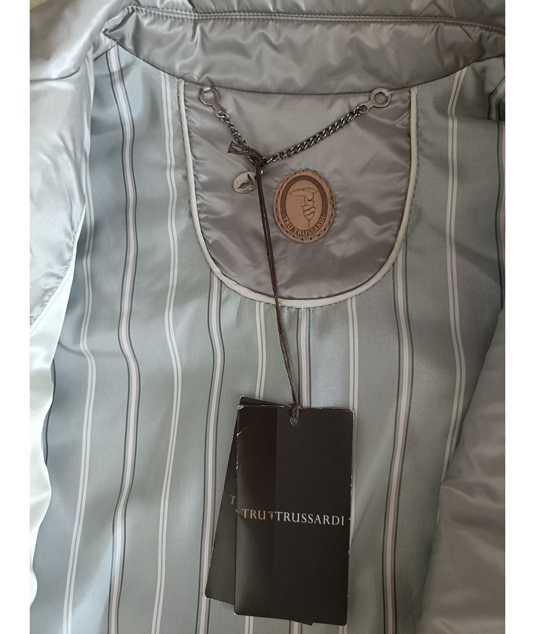 TRUSSARDI Серая куртка, фото 3