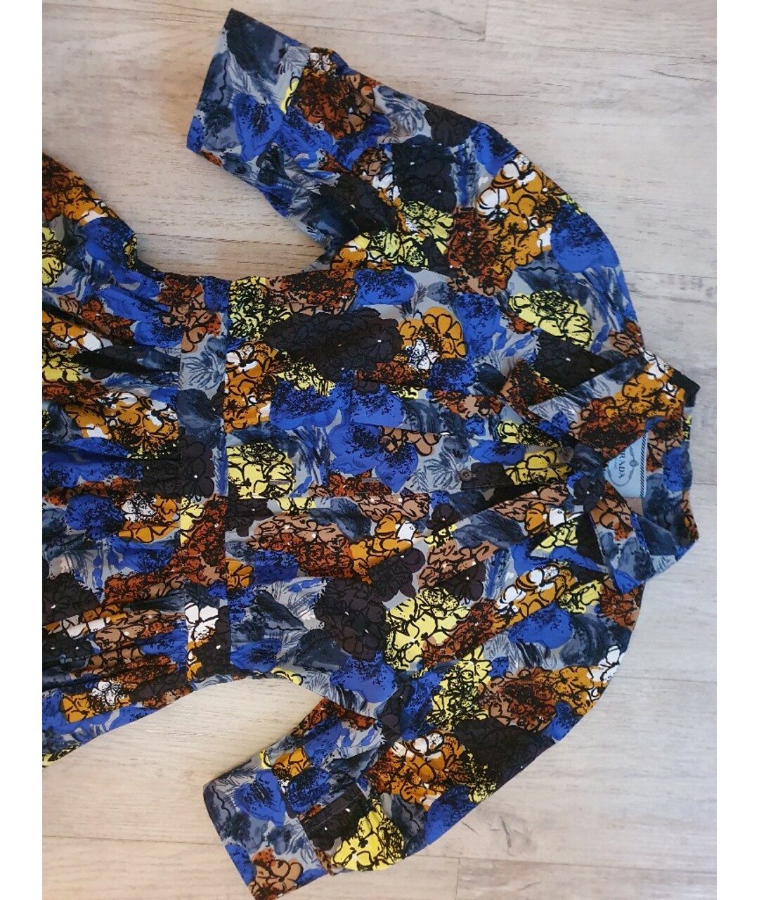 PRADA Мульти хлопковое повседневное платье, фото 3