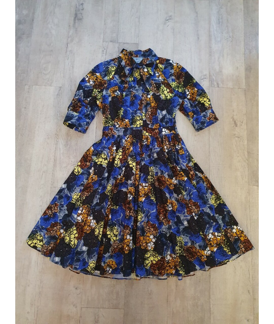 PRADA Мульти хлопковое повседневное платье, фото 8