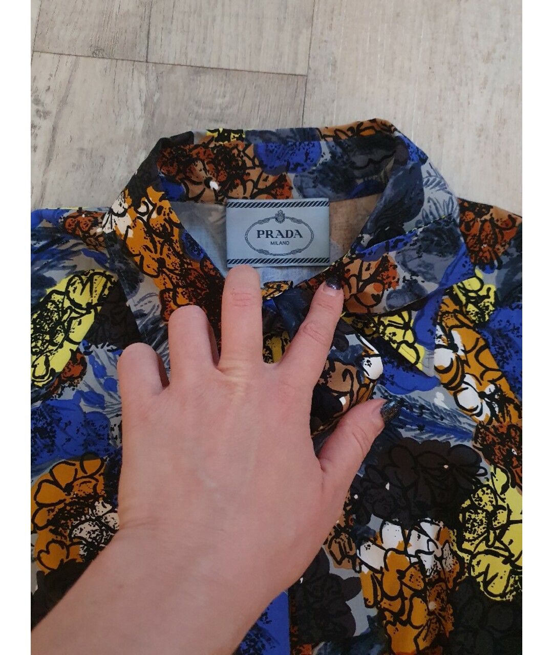 PRADA Мульти хлопковое повседневное платье, фото 5