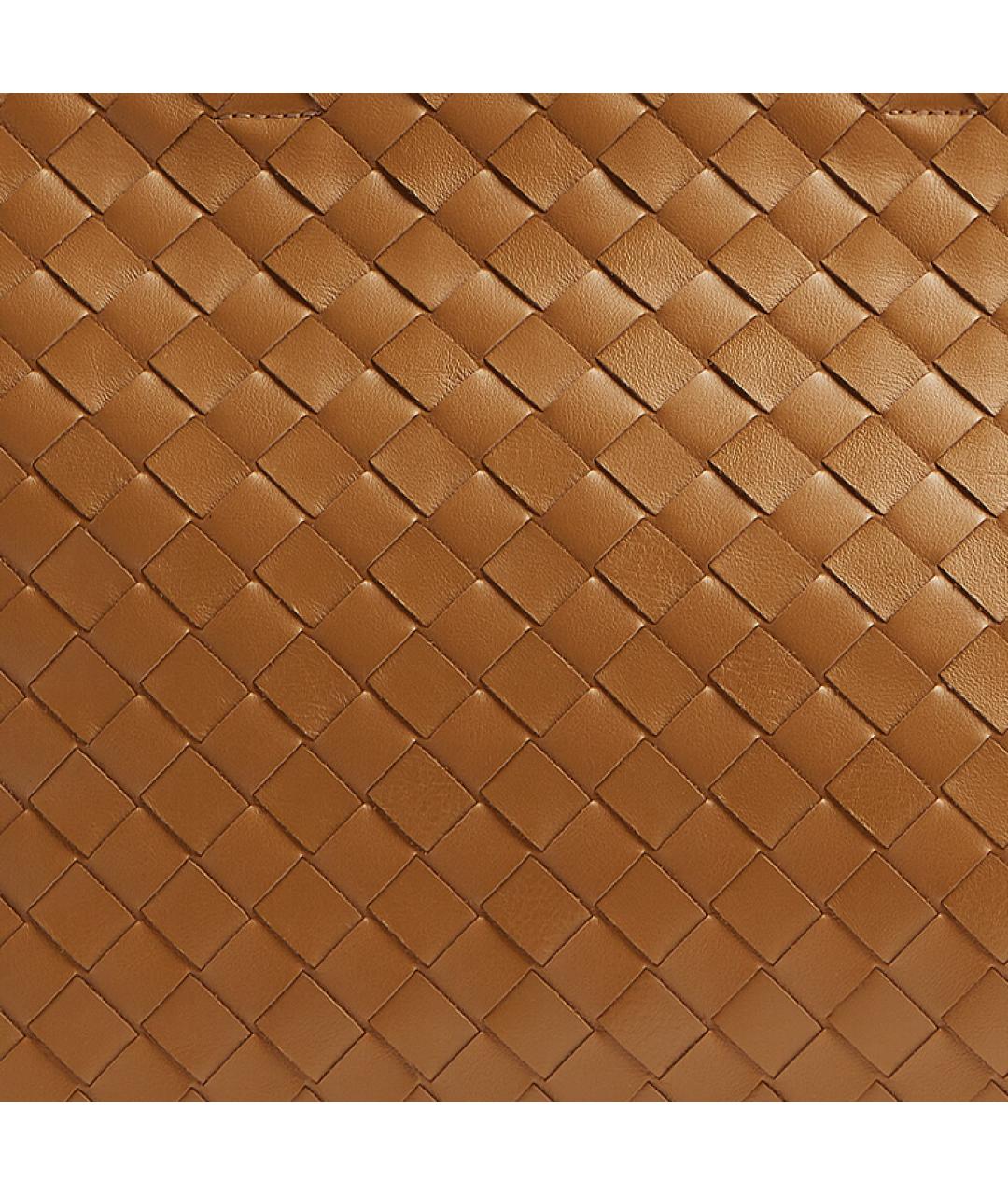 BOTTEGA VENETA Коричневая сумка с короткими ручками, фото 4