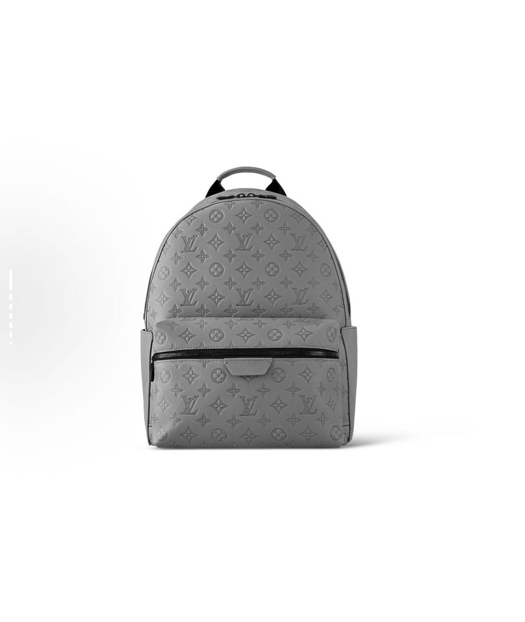 LOUIS VUITTON Антрацитовый рюкзак, фото 7